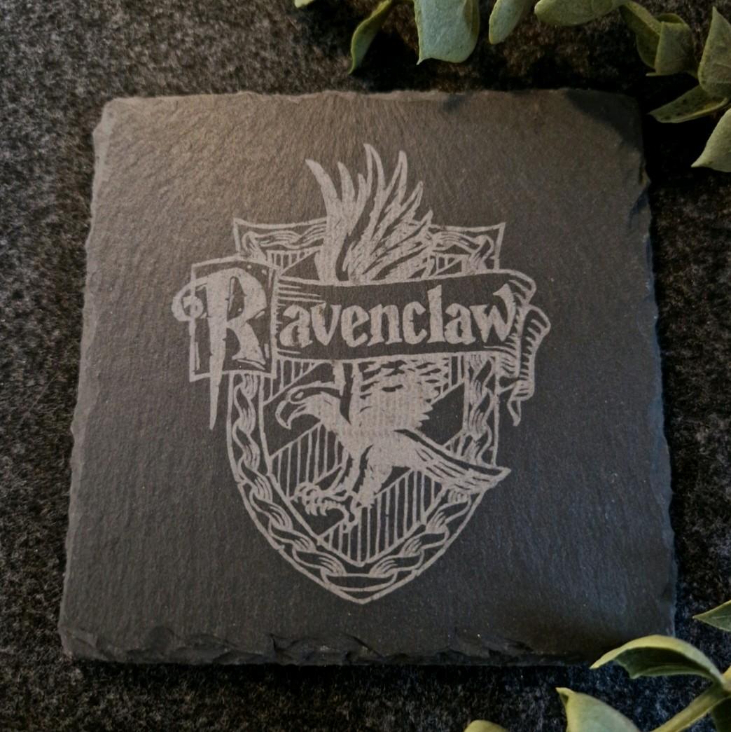 Harry Potter Inspired Slate Coaster Ravenclaw