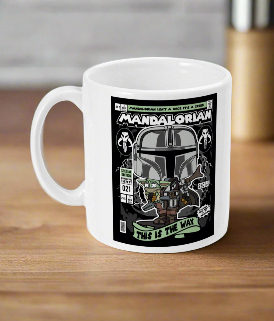 11oz Mug Mandalorian Funko Inspired Tea Coffee Gift