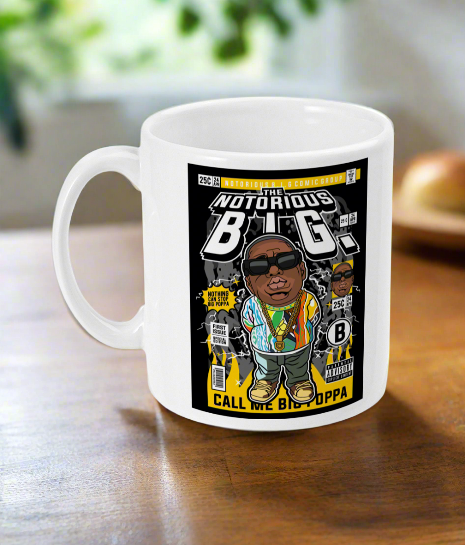 11oz Mug Notorious B.I.G Biggie Smalls Funko Inspired Tea Coffee Gift