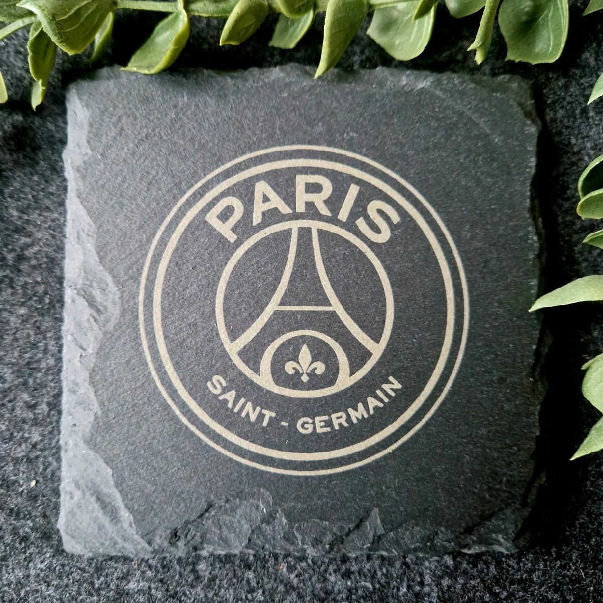 PSG Inspired Slate Coaster