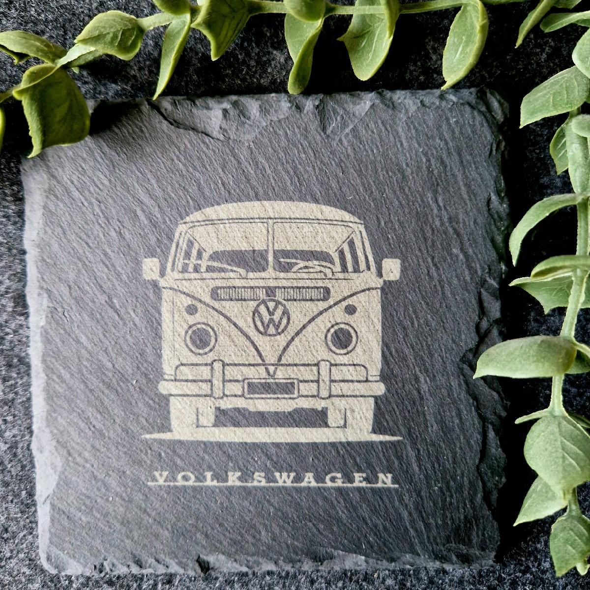 Volkswagan Camper Inspired Slate Coaster