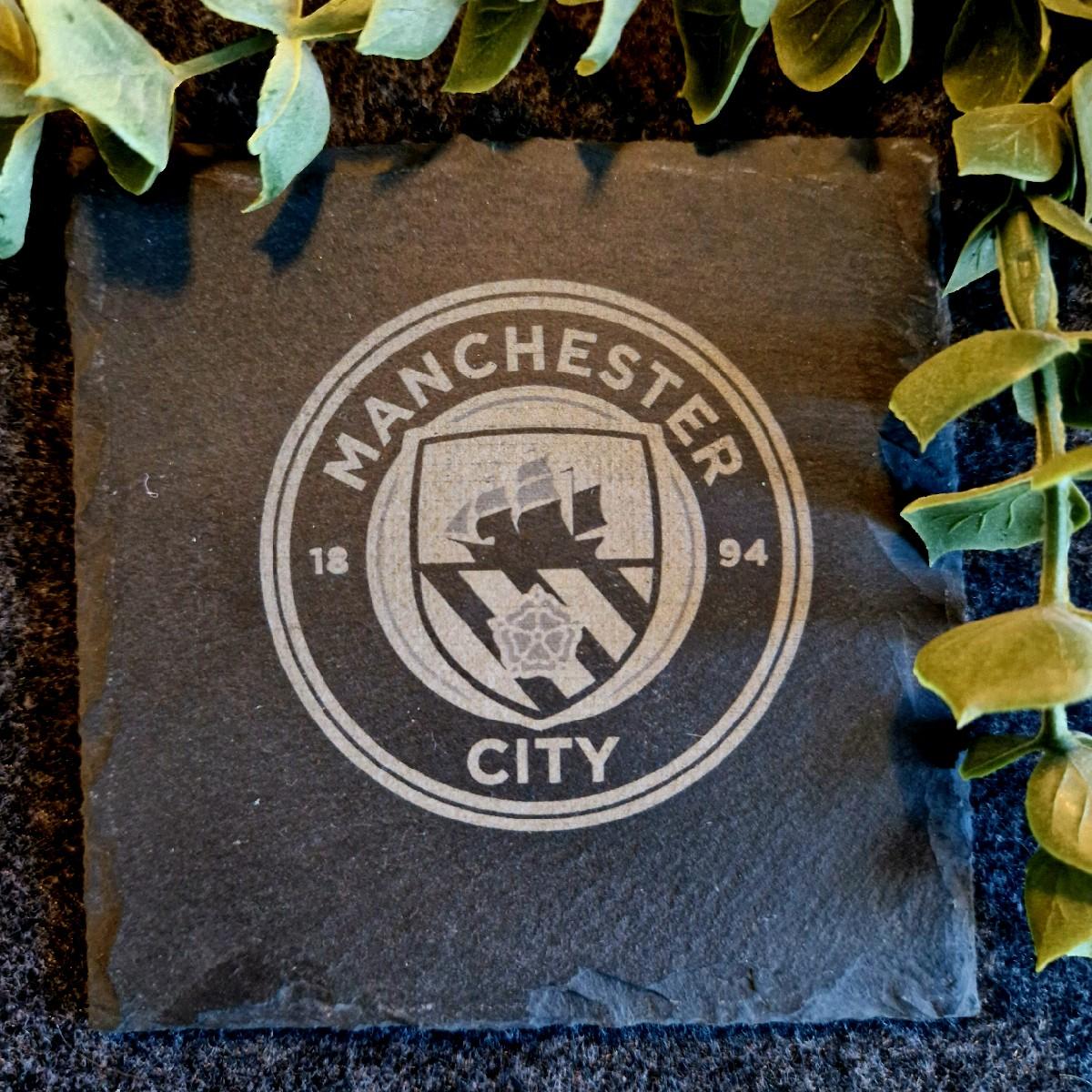 Man City Inspired Coaster