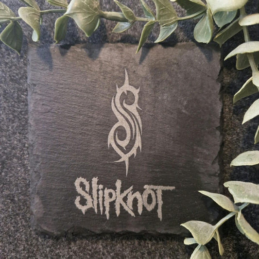 Slipknot Inspired Slate Coaster