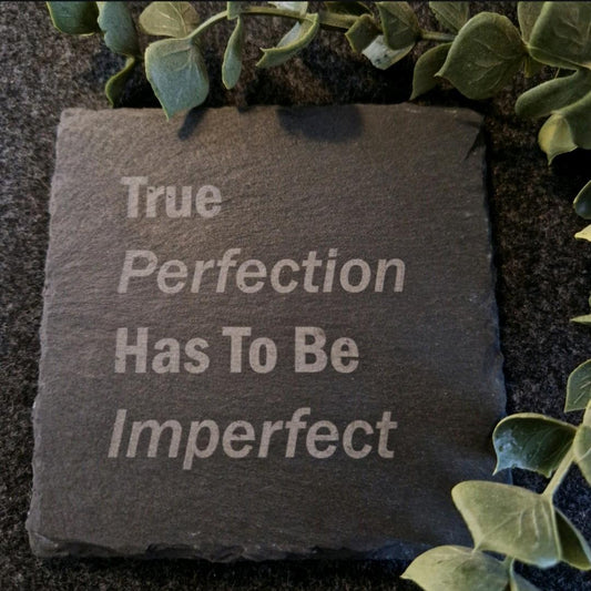 Oasis Inspired Lyric Slate Coaster