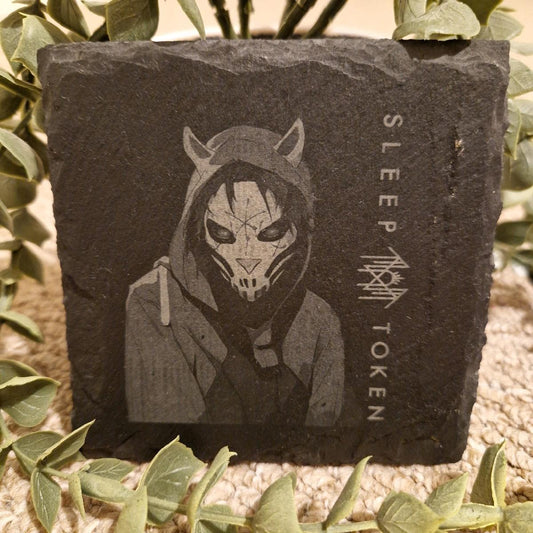 Sleep Token Vessel Inspired Slate Coaster