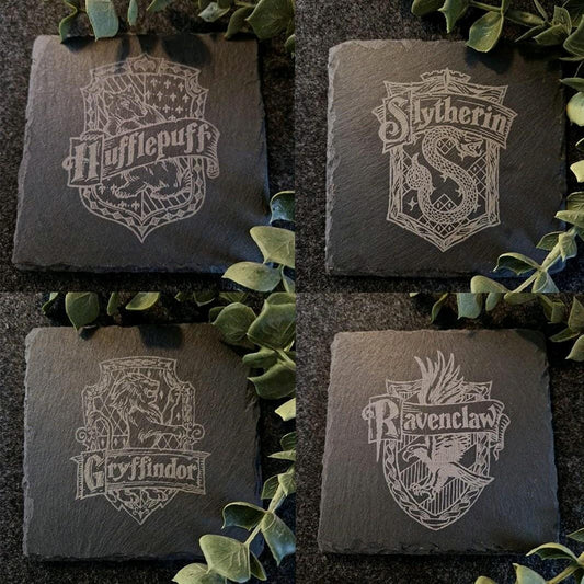 Harry Potter Inspired House Set Coasters