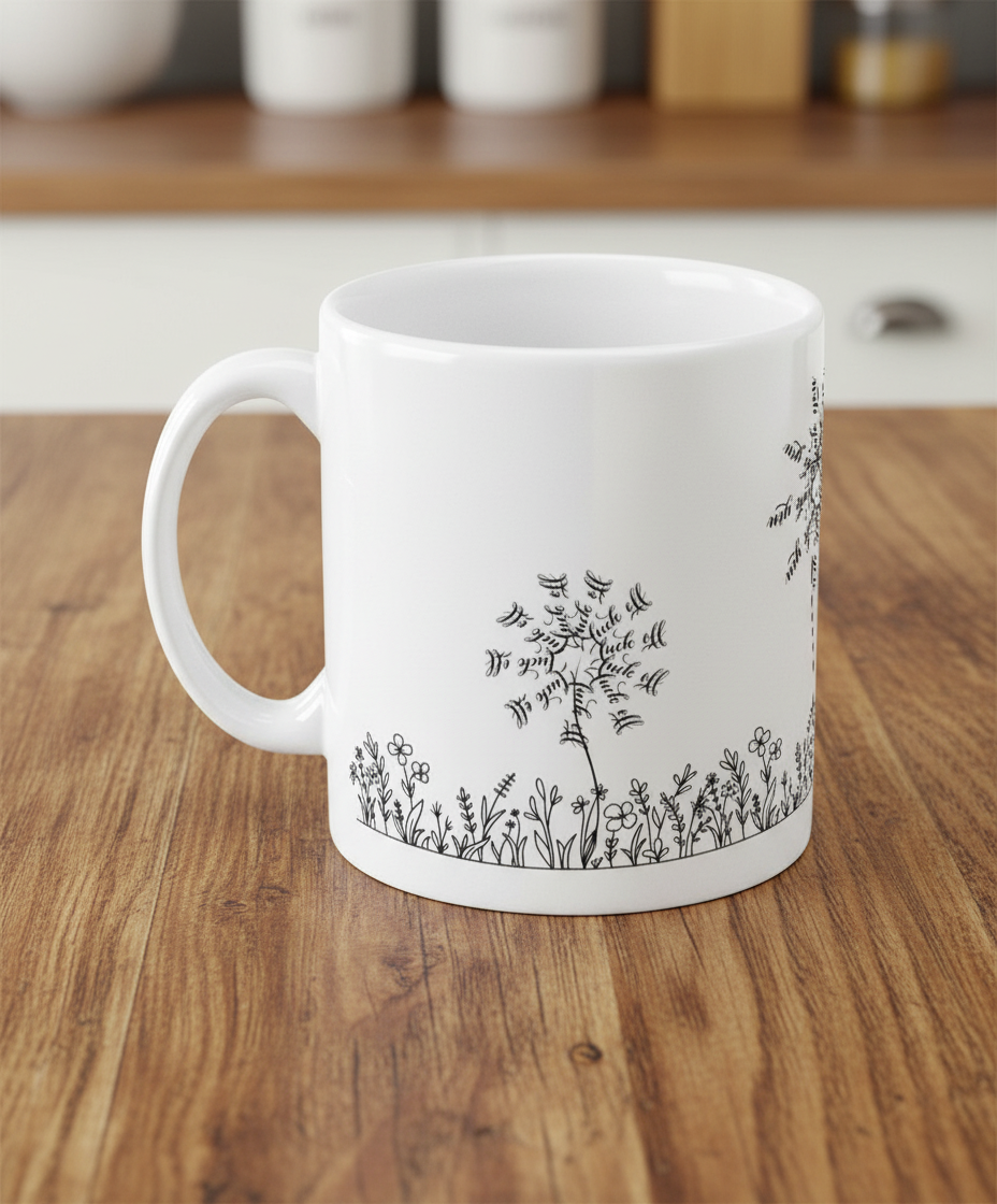 11oz Mug Hidden Swear Design