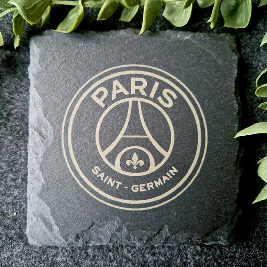 PSG Inspired Slate Coaster