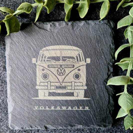 Volkswagan Camper Inspired Slate Coaster