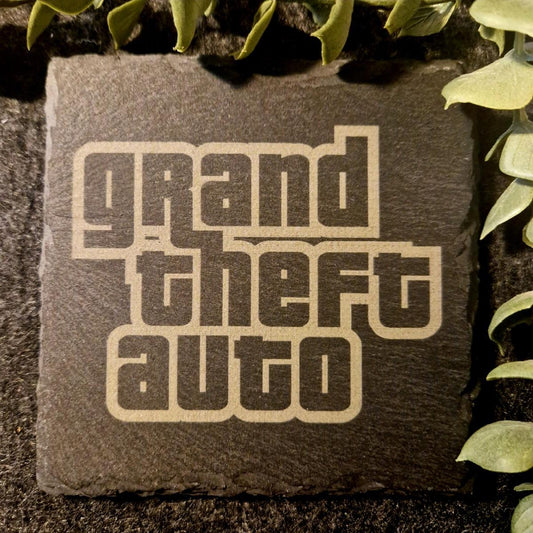 GTA Inspired Slate Coaster