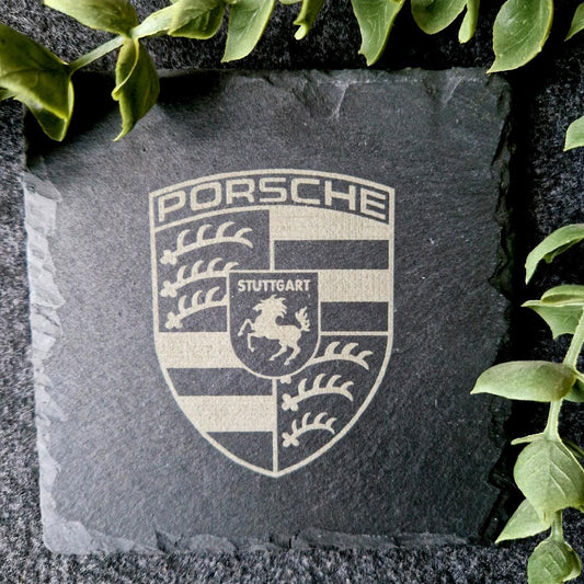 Porsche Inspired Slate Coaster